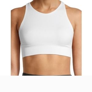 Avia WOMEN’S SEAMLESS HIGH Neck Strappy Back Active Sports Bra Size XL